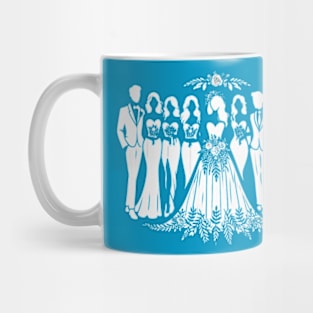 Bride and Bridesmaids Wedding Mug